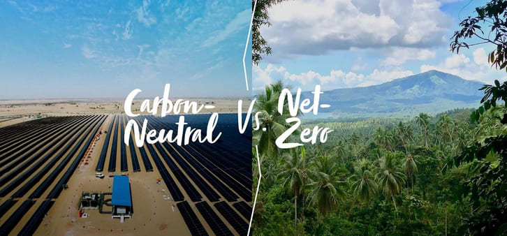 su khac nhau giua net zero va carbon neutral