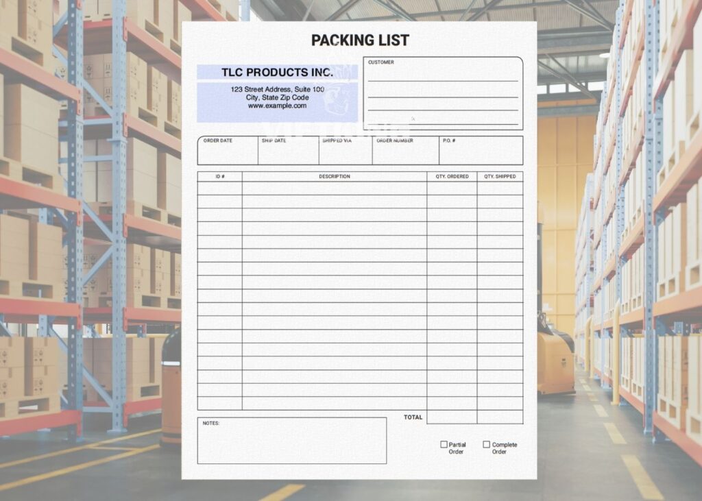Packing List là gì? Nội dung, ý nghĩa và cách sử dụng chi tiết 7 packing list khac van don nhu nao