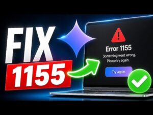 gemini lỗi 1155 là gì