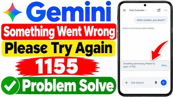 Lỗi 1155 Gemini là gì?